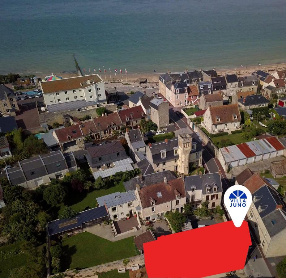 Villa Juno - Saint-Aubin-Sur-Mer - Cote De Nacre - Normandie - Plage Debarquement Экстерьер фото